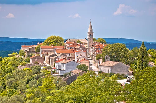 Your Choice Draguć Town of Draguć Istria